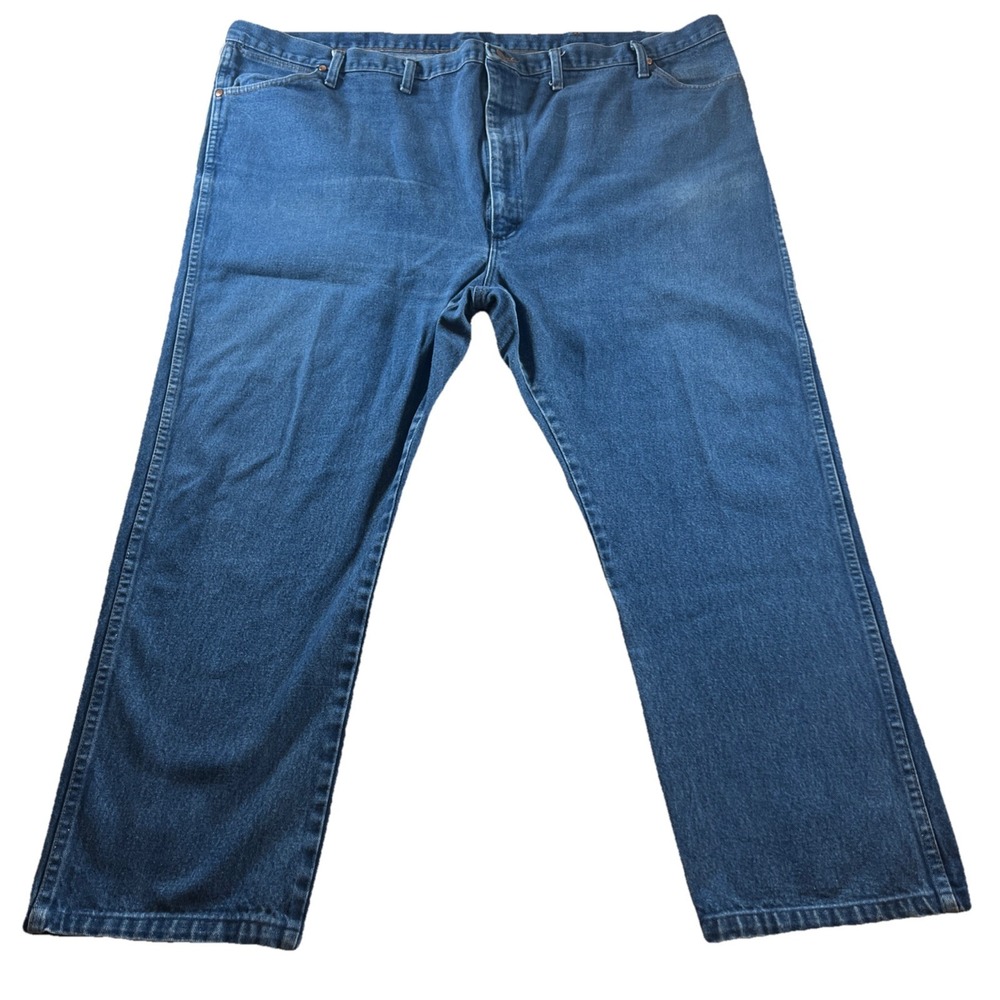 Wrangler‎ Jeans Mens 52x29 Act Med Wash Cowboy Cut Relaxed Fit Western 1013MWZXS